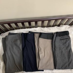 4 wide waistband express dress pants